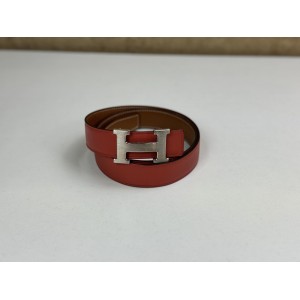 HERMES CONSTANCE REVERSIBLE SILVER H BUCKLE BELT HERMES CONSTANCE REVERSIBLE SILVER H BUCKLE BELT